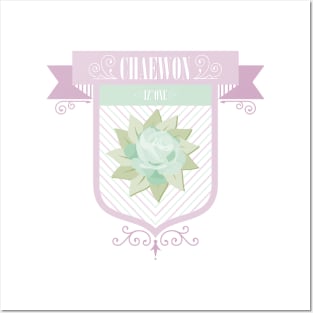 IZ*ONE Chaewon Crest Posters and Art